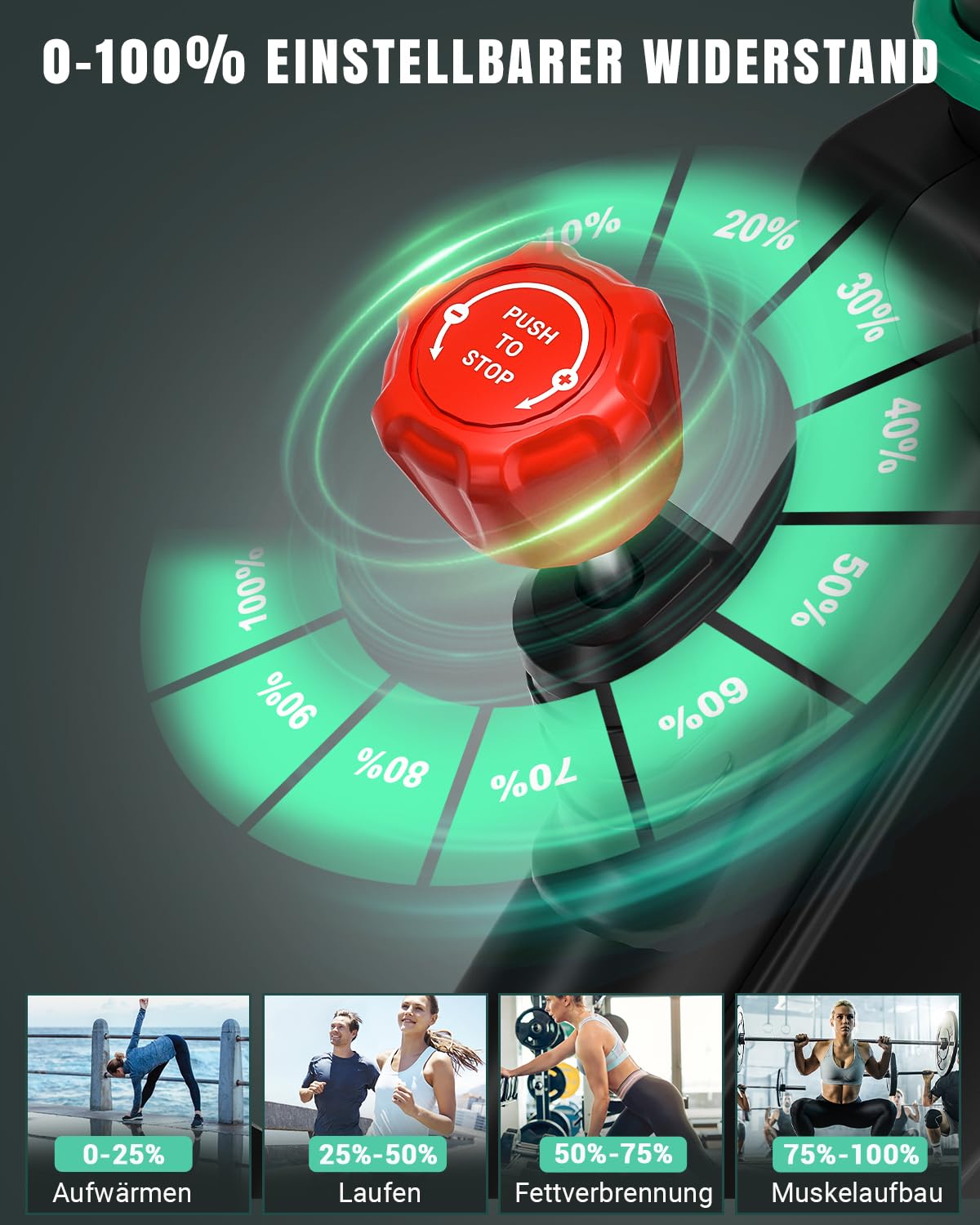 DMASUN Heimtrainer Fahrrad, Hometrainer Fahrrad mit großem Tablet-Halter und LCD-Display, Leises Ergometer Heimtrainer für Zuhause, Fahrradtrainer bis 160 kg Belastbar, Ideal für Indoor Cycling